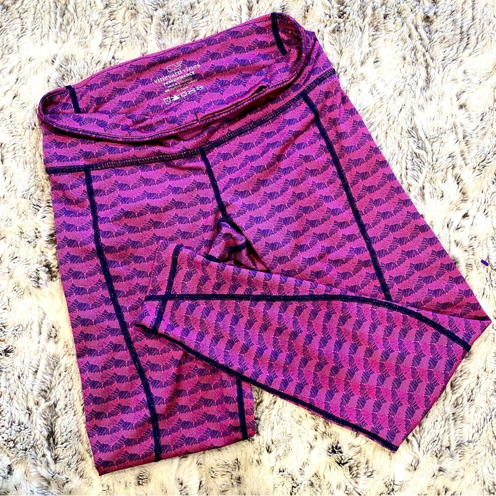 Vineyard Vines XS Whale Tale Performance Leggings